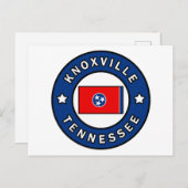 Knoxville Tennessee Briefkaart (Voorkant / Achterkant)