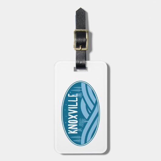 Knoxville Tennessee Buiten Bagagelabel (Voorkant verticaal)