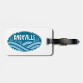 Knoxville Tennessee Buiten Bagagelabel (Achterkant horizontaal)