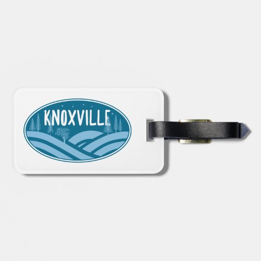 Knoxville Tennessee Buiten Bagagelabel (Achterkant horizontaal)