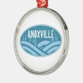 Knoxville Tennessee Buiten Metalen Ornament (Links)