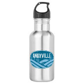 Knoxville Tennessee Buiten Waterfles (Voorkant)