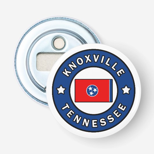 Knoxville Tennessee Button Flesopener (Voorkant)