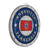 Knoxville Tennessee Dartbord (Voorkant Links)