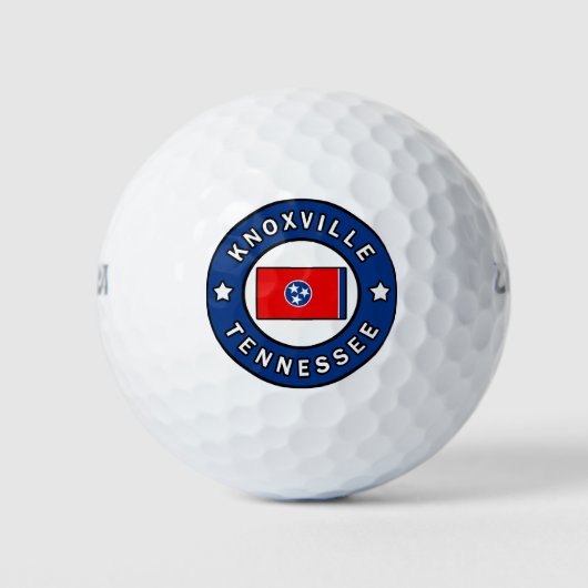 Knoxville Tennessee Golfballen (Voorkant)