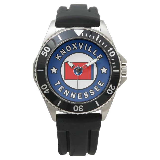 Knoxville Tennessee Horloge (Voorkant)