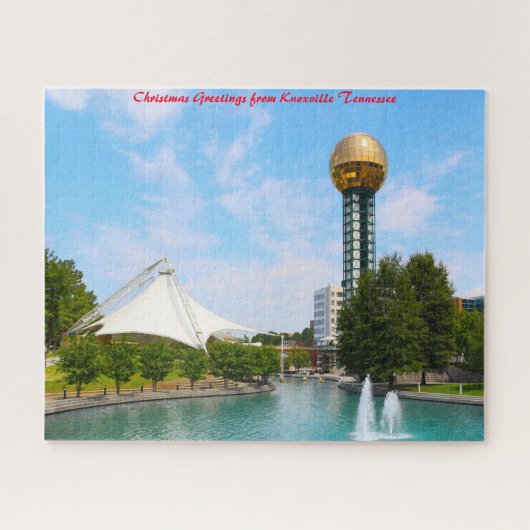 Knoxville Tennessee. kerstcadeautjes Legpuzzel (Horizontaal)