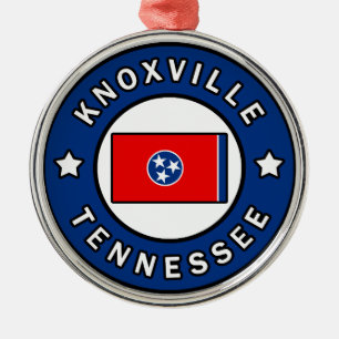 Knoxville Tennessee Metalen Ornament