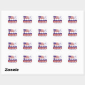 Knoxville Tennessee Patriottische Sticker (Vel)