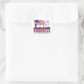 Knoxville Tennessee Patriottische Sticker (Tas)