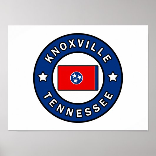 Knoxville Tennessee Poster (Voorkant)