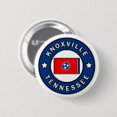 Knoxville Tennessee Ronde Button 5,7 Cm (Voorkant /achterkant)