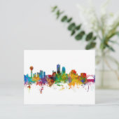 Knoxville Tennessee Skyline Briefkaart (Staand voorkant)