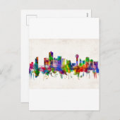 Knoxville Tennessee Skyline Feestdagenkaart (Voorkant / Achterkant)