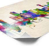 Knoxville Tennessee Skyline Foto Afdruk (Hoek)