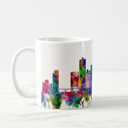 Knoxville Tennessee Skyline Koffiemok (Links)