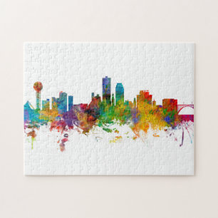Knoxville Tennessee Skyline Legpuzzel