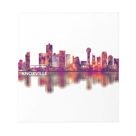 Knoxville Tennessee Skyline Notitieblok (Voorkant)