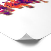 Knoxville Tennessee Skyline Poster (Hoek)