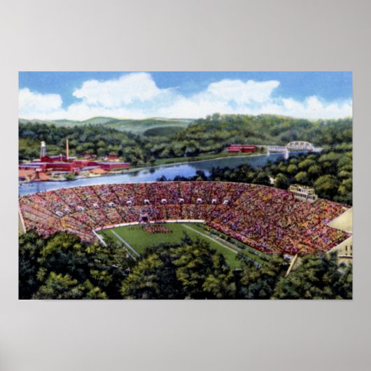 Knoxville Tennessee Stadium Poster (Voorkant)