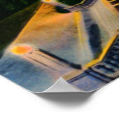 Knoxville Tennessee University te Night Poster (Hoek)