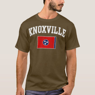 Knoxville Tennessee Vlag Verstoord T-shirt