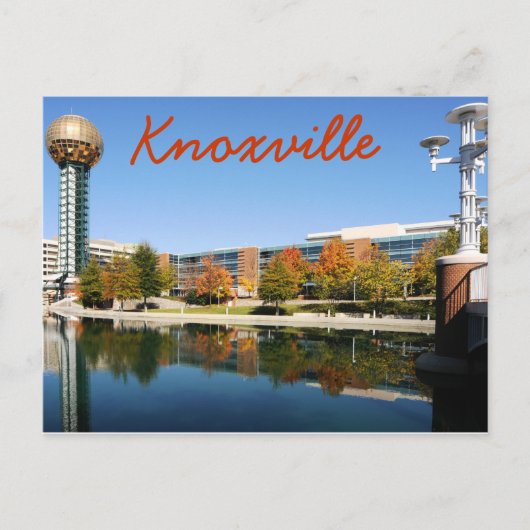 Knoxville, Tennessee, VS Briefkaart (Voorkant)