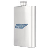 Knoxville, Tennessee Wood Grain Flacon (Links)