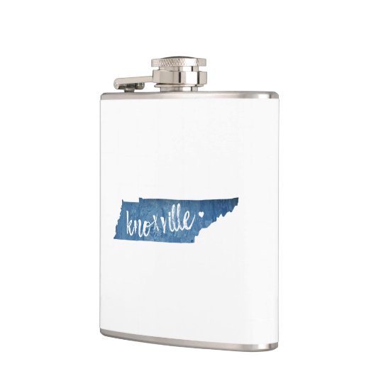 Knoxville, Tennessee Wood Grain Heupfles (Links)