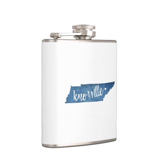 Knoxville, Tennessee Wood Grain Heupfles (Rechts)