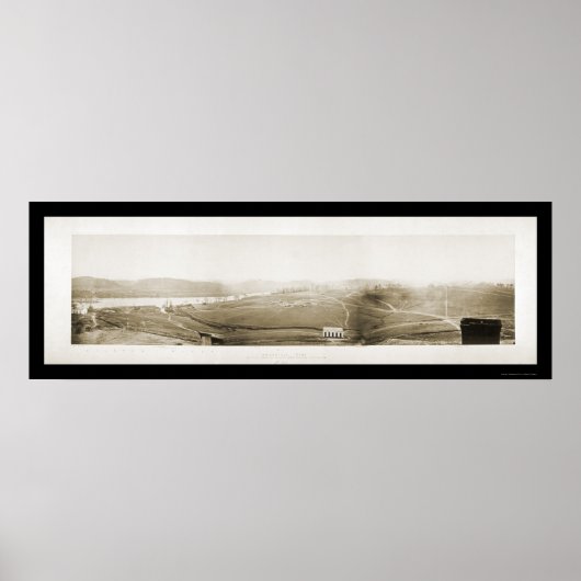 Knoxville, TN Foto 1864 Poster (Voorkant)