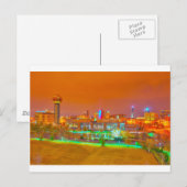 knoxville tn 's nachts briefkaart (Voorkant / Achterkant)