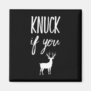 Knuck als je grappig bokt magneet