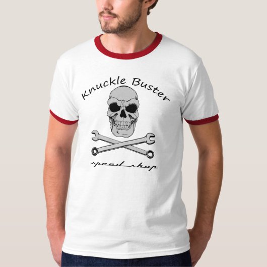 Knuckle Buster Speed Shop T-shirt (Voorkant)