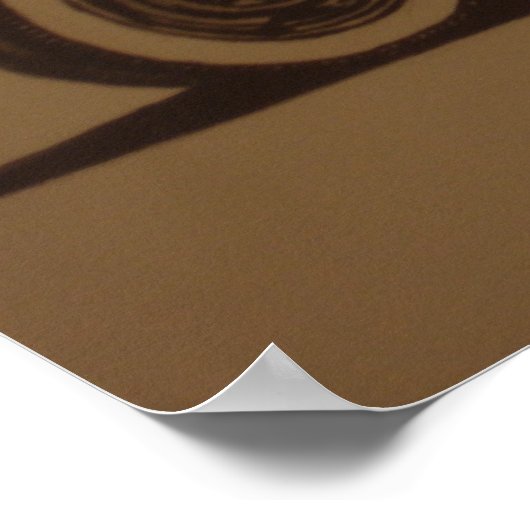 Knuckle draggin'' poster (Hoek)