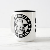 Knuckle Sandwich All Star 2 Tweekleurige Koffiemok (Voorkant links)