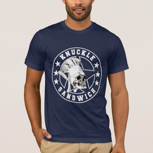 Knuckle Sandwich All Star White Knockout T-shirt (Voorkant)