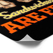 Knuckle Sandwiches Are Free Poster (Hoek)