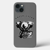  Knucklehead-motor Case-Mate iPhone Case (Achterkant)