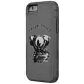 Knucklehead-motor Case-Mate iPhone Case (Achterkant Links)