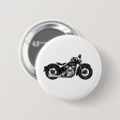 Knucklehead Motorcycle Ronde Button 5,7 Cm (Voorkant /achterkant)
