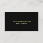 Knucklehead Visitekaartje (Achterkant)