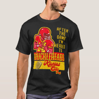 Knuckleheads Kansas City Music Retro BBQ FrontBack T-shirt
