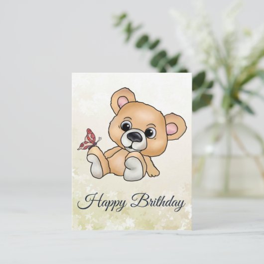 Knuddelbär Briefkaart (Staand voorkant)