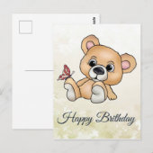 Knuddelbär Briefkaart (Voorkant / Achterkant)