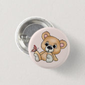 Knuddelbär Ronde Button 3,2 Cm (Voorkant /achterkant)