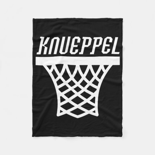 Knueppel Sketll Amazing Fan Support 1  Fleece Deken (Voorkant)