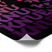 Knueppel Sketll Amazing Fan Support 2  Poster (Hoek)