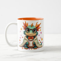 Knuffel Baardagaam - Draak in Deken Koffie