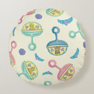 Knuffel Baby Speelgoed Rammel Rond Kussen